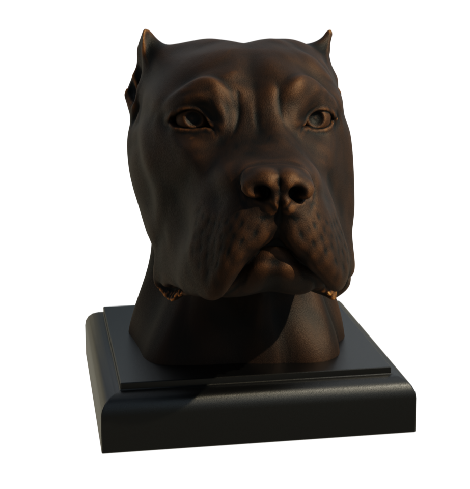 Pet Bust Statue